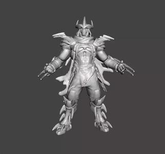 SUPER SHREDDER MINIATURE MODEL FOR FANTASY GAMES RPG DND