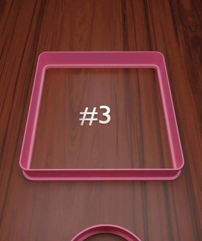 CUTTER FORMA #2 CUADRADO