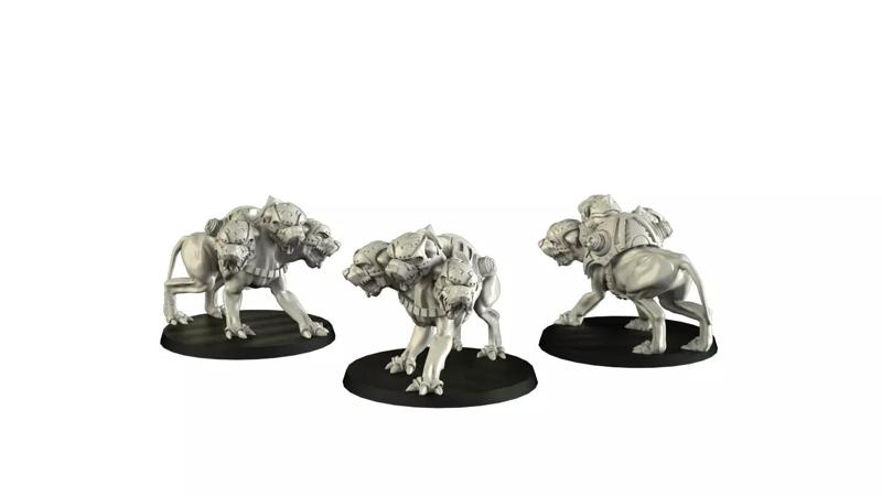 Scifi greek creatures