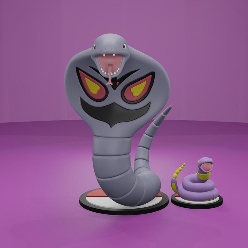 Pokemon No. 023, 024 Ekans, Arbok