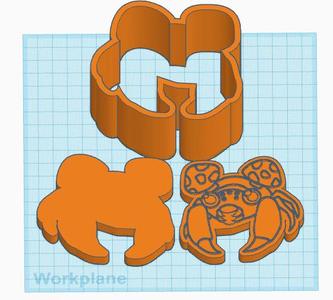 Pokemon: Paras 3 Piece Bath Bomb Mold