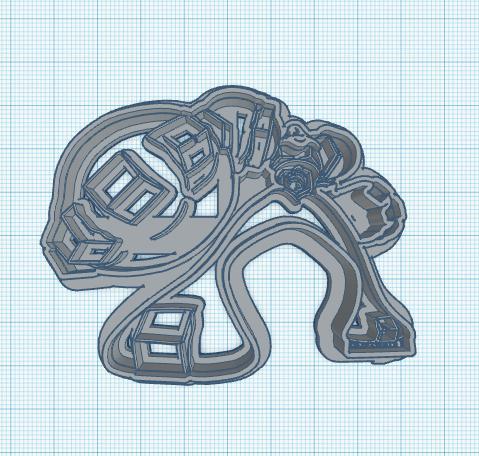 Pokemon: Gigantamax Melmetal Cookie Cutter