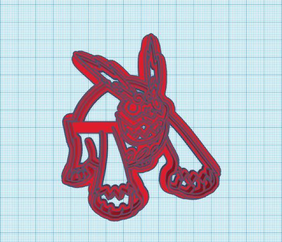 Pokemon: Darmanitan Cookie Cutters