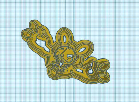 Pokemon: Reuniclus Cookie Cutter