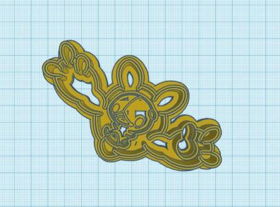 Pokemon: Reuniclus Cookie Cutter