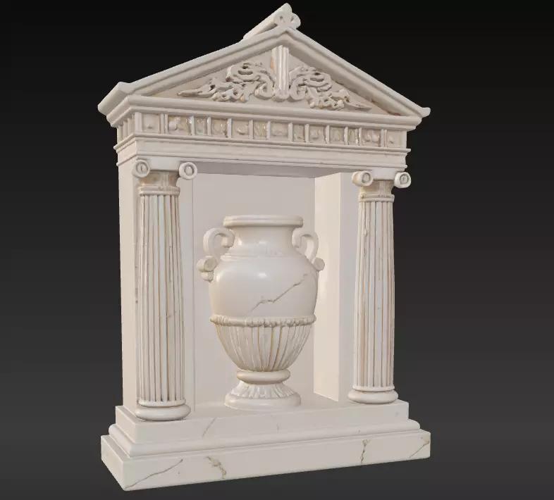Ancient Greek Wall Relief Decor Series 2