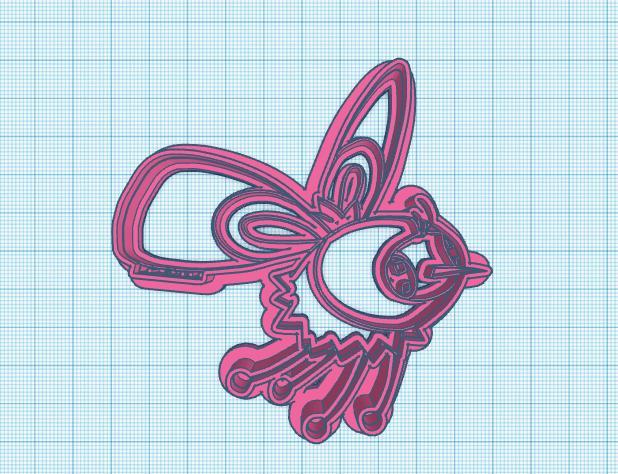 Pokemon: Cutiefly Cookie Cutter