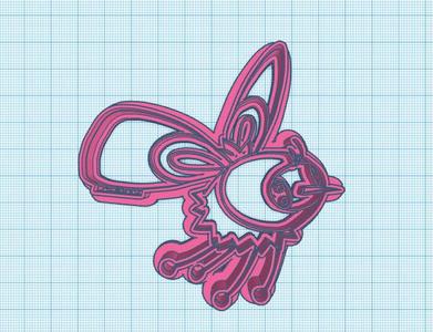 Pokemon: Cutiefly Cookie Cutter
