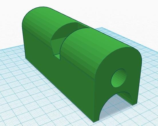 Snow Peak 1st gen P12 Cheek rest V2
