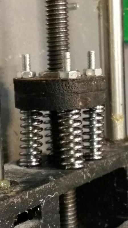 minimal anti-backlash solution for solidoodle