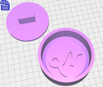 2pc Capricorn Bath Bomb Mold Press