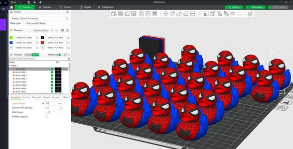 Duck -Spiderman