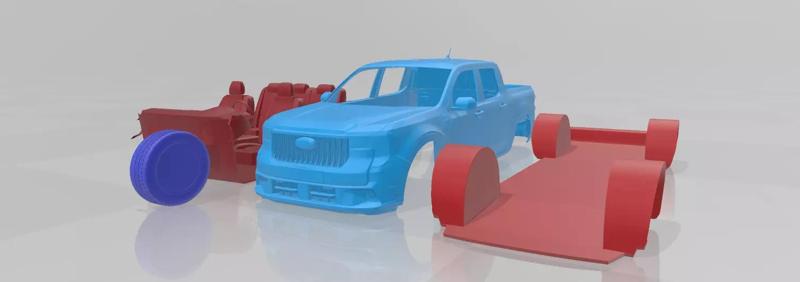 Maverick Lobo 2025 - Separate Parts for 3D Printing