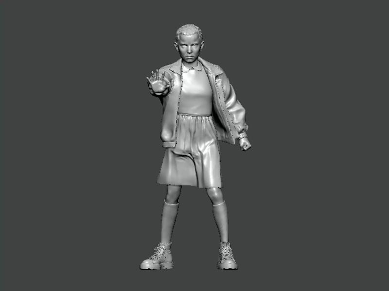 3D Model-CHARACTER0014 girl in skirt