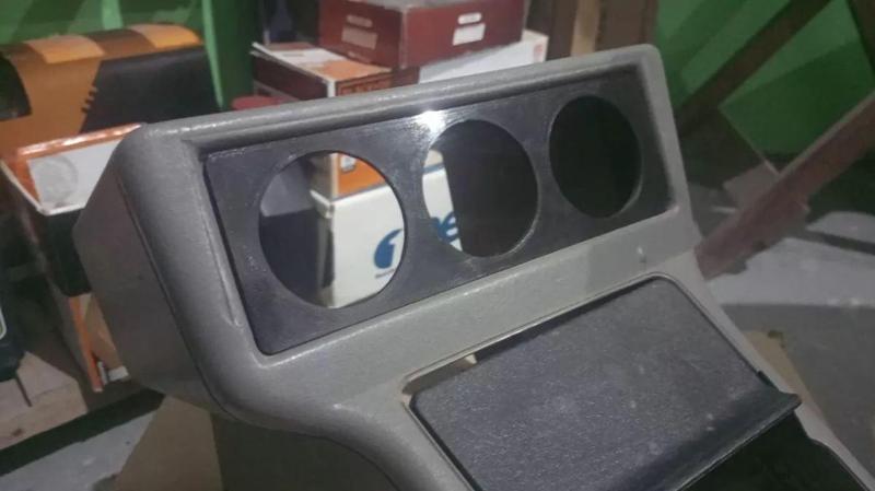 Support 3 clocks 52mm VW GOL G1, SAVEIRO, PARATI, VOYAGE, SENDA, FOX, AMAZON