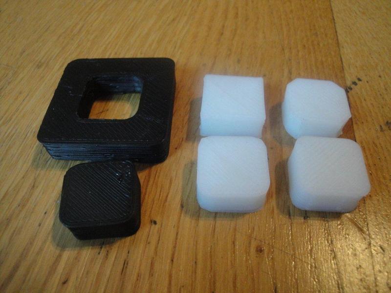 Parametric openscad beveled cube