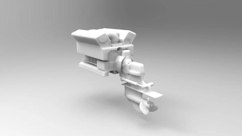 INBOARD ENGINE FOR YACHT OR BOAT