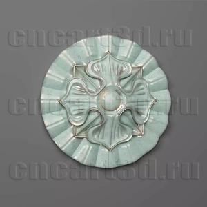Rosette decorative medallion