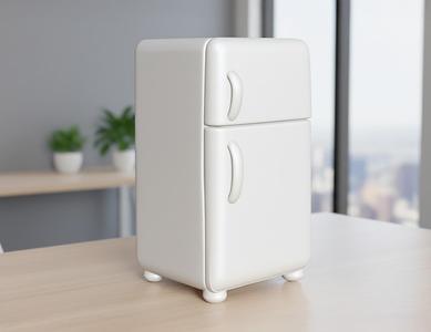 Retro Refrigerator 3D Printable 3D print model
