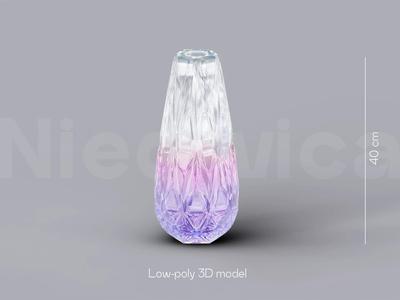 NIEDWICA GEOMETRIC VASE FREE STL 3D MODEL
