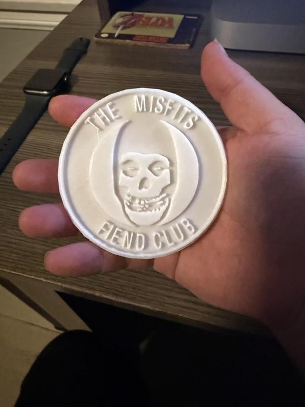 The Misfits - Fiend Club Coaster