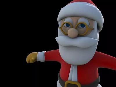 Pose 05 - T Santa