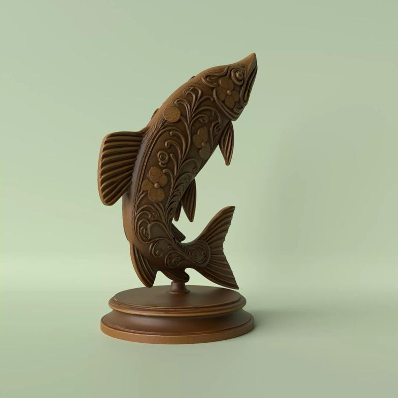 Northern Pike  Decorative Fish Sculpture