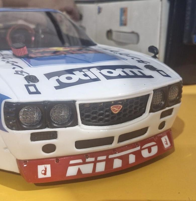 Front grille Mazda RX7 FD3s Boss - Aplastics