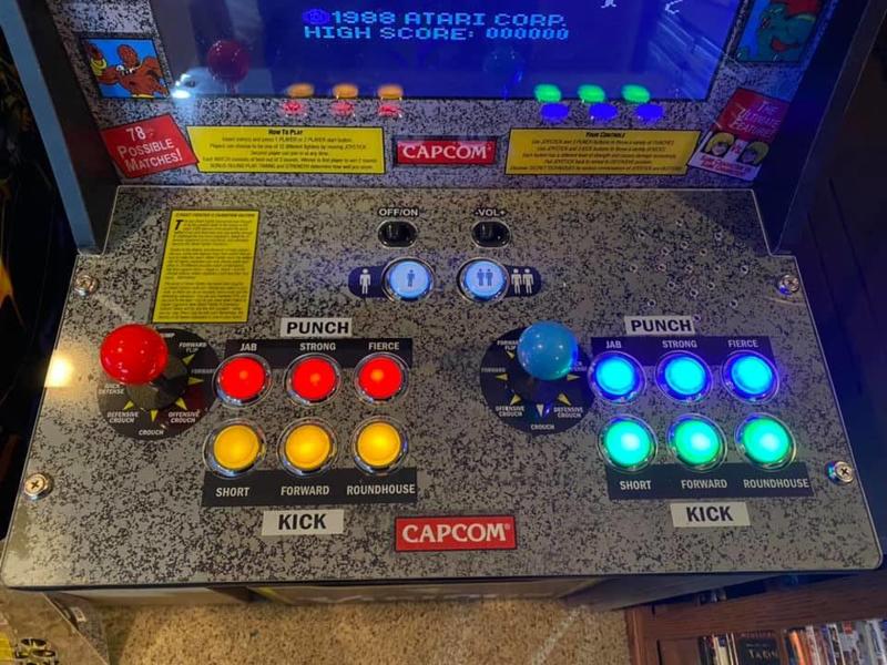 Arcade 1up Street Fighter 2 Deck protector