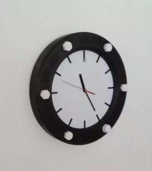 Industrial art design clock
