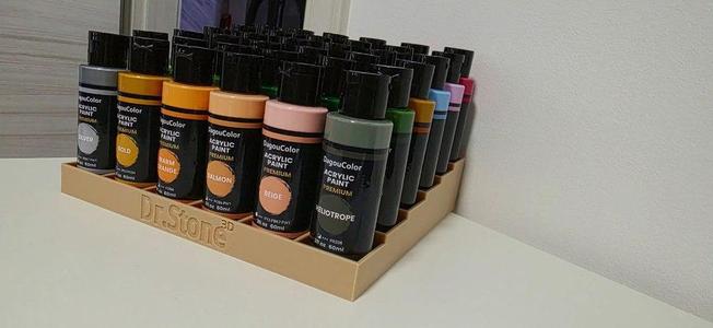 Tidy Paint Stand for Modelers - 36 Slots