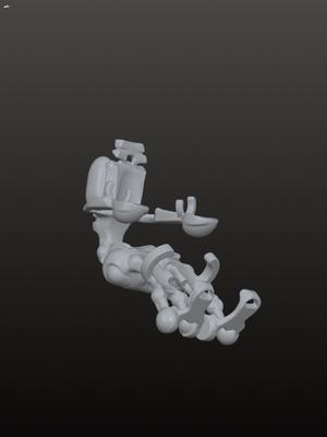 MR. TERRIFIC flying chair for mcfarlane dc (single print)