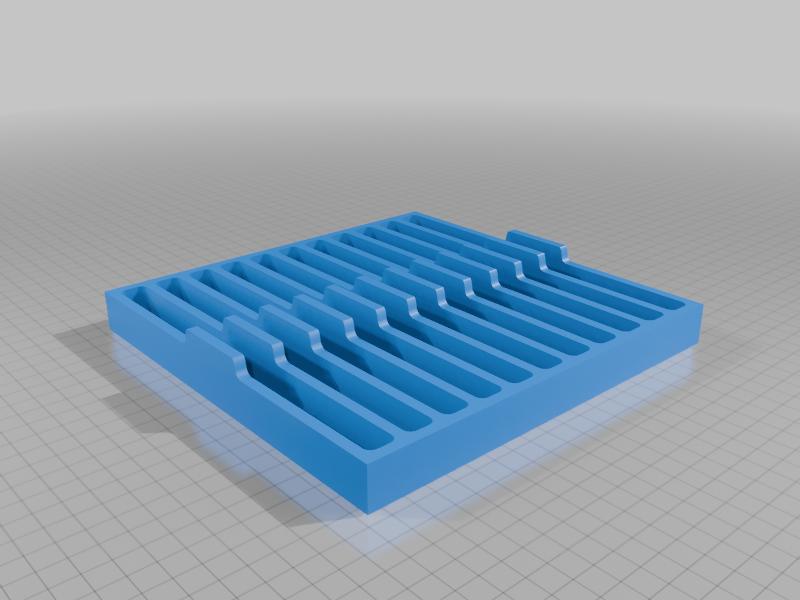 Slim kitchen plate rack