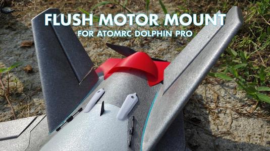 AtomRC Dolphin Pro Flush Motor Mount