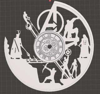 avengers clock