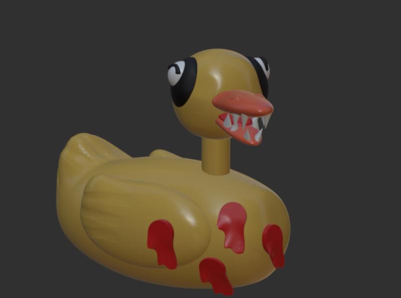 DUCK NIGHTMARE BEFORE CHRISTMAS, DUCK HALLOWEEN