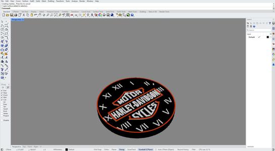 Harley-Davidson style watch