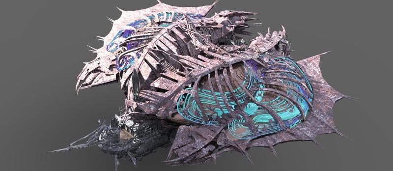 Deep Sea Stealth Ship 1