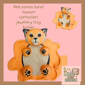 🐾 Red Panda Splat – Multi-Purpose Tray 🐾