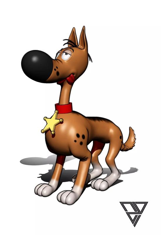 Rantanplan Dog - Lucky Luke