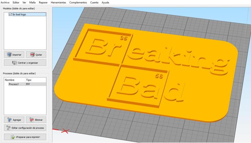 Breaking Bad simple logo