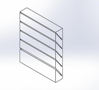 Ruler Holder with wall mount