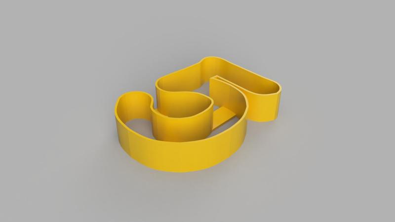 Cookie Cutter Number 5