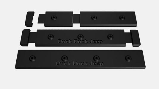 3 peg Jeep duck mount w/ text