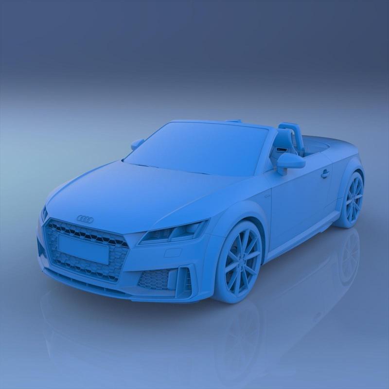 AUDI TT ROADSTER S-LINE 2019 STL