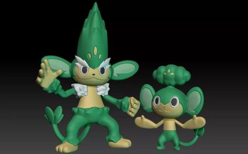 Pokemon Pansage Simisage