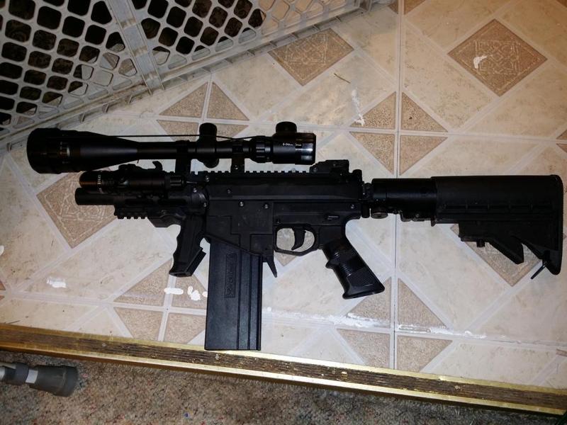 Milsig CQC paintball marker remote air adapter