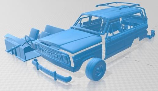 Jeep Wagoneer 1978 Printable Car