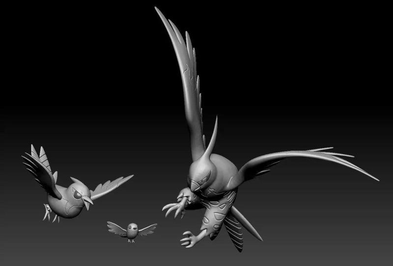 Pokemon Fletchling Fletchinder Talonflame