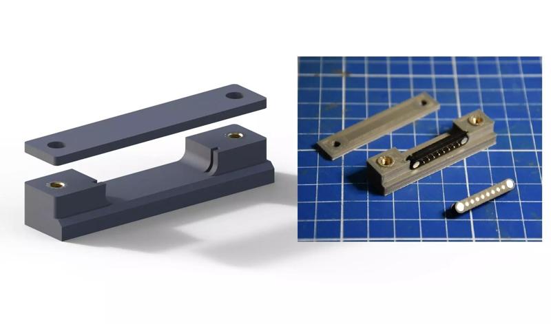 Halter Magnet Kabelverbinder  Schiffsmodell